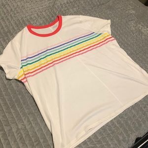 Old Navy Rainbow tee